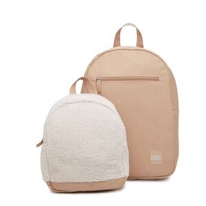 New Bundle Of DSW Beige/Tan BACKPACK DUO